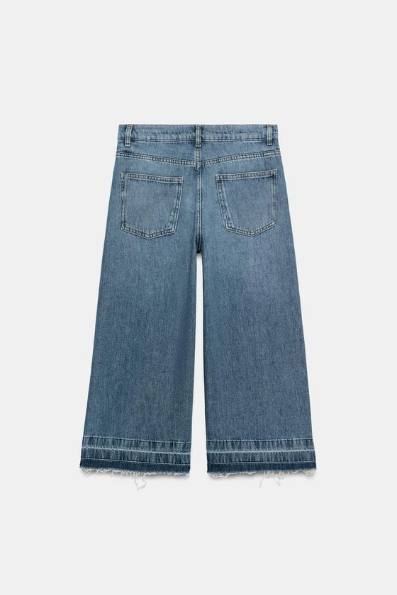 ШИРОКИЕ ДЖИНСОВЫЕ ШОРТЫ — коллекция Zara «ZW»