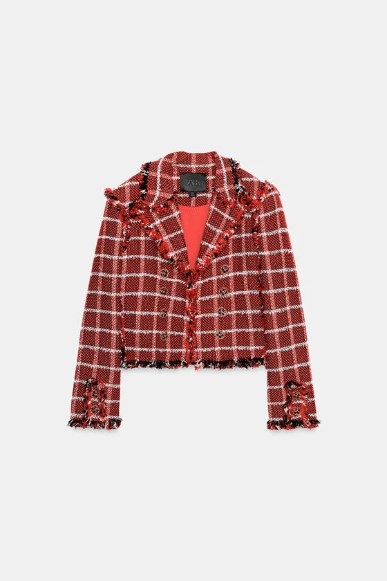 ТЕКСТУРНЫЙ БЛЕЙЗЕР коллекция Zara «ZW»