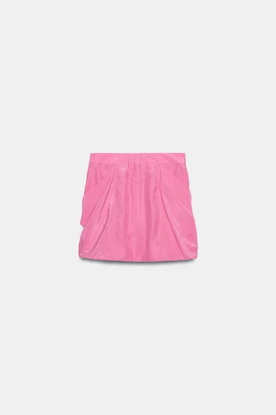 ЮБКА КАРГО МИНИ — коллекция Zara «ZW»