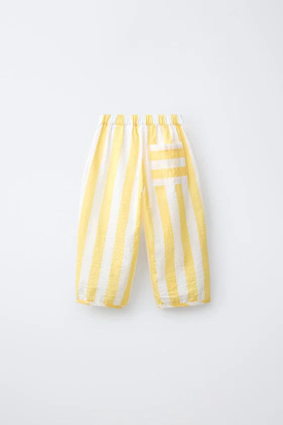 БРЮКИ ИЗ СИРСАКЕРА В ПОЛОСКУ
