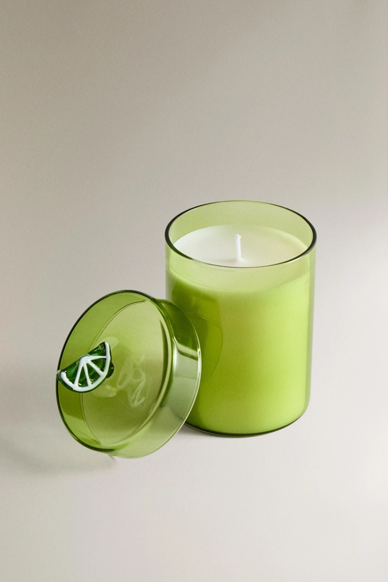 (220 г) ароматическая свеча lime & peppermint