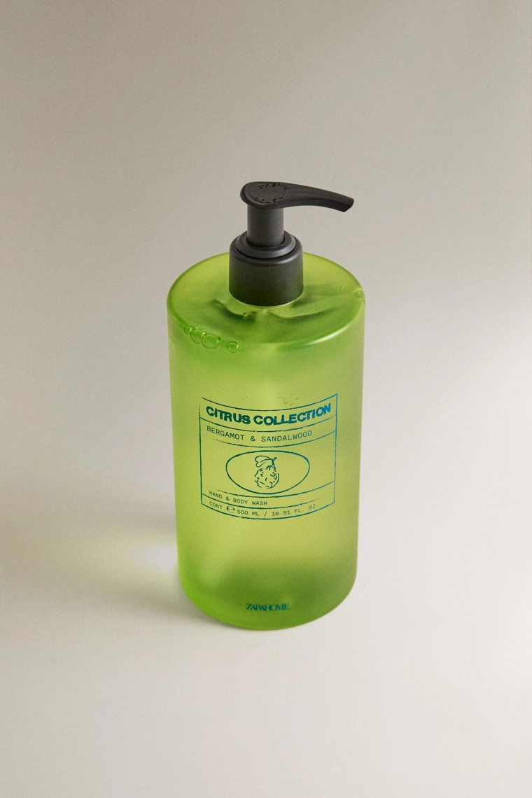 (500 мл) жидкое мыло для рук и тела bergamot & sandalwood