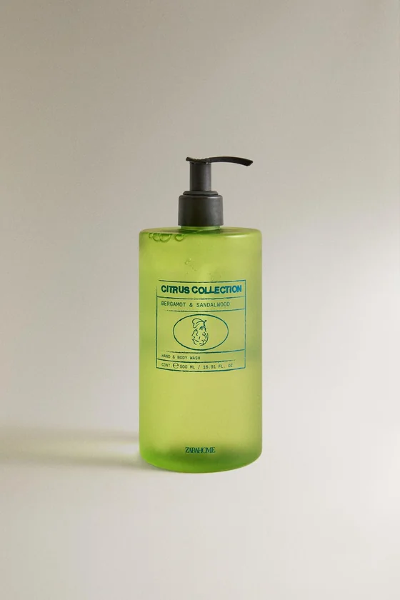 (500 мл) жидкое мыло для рук и тела bergamot & sandalwood
