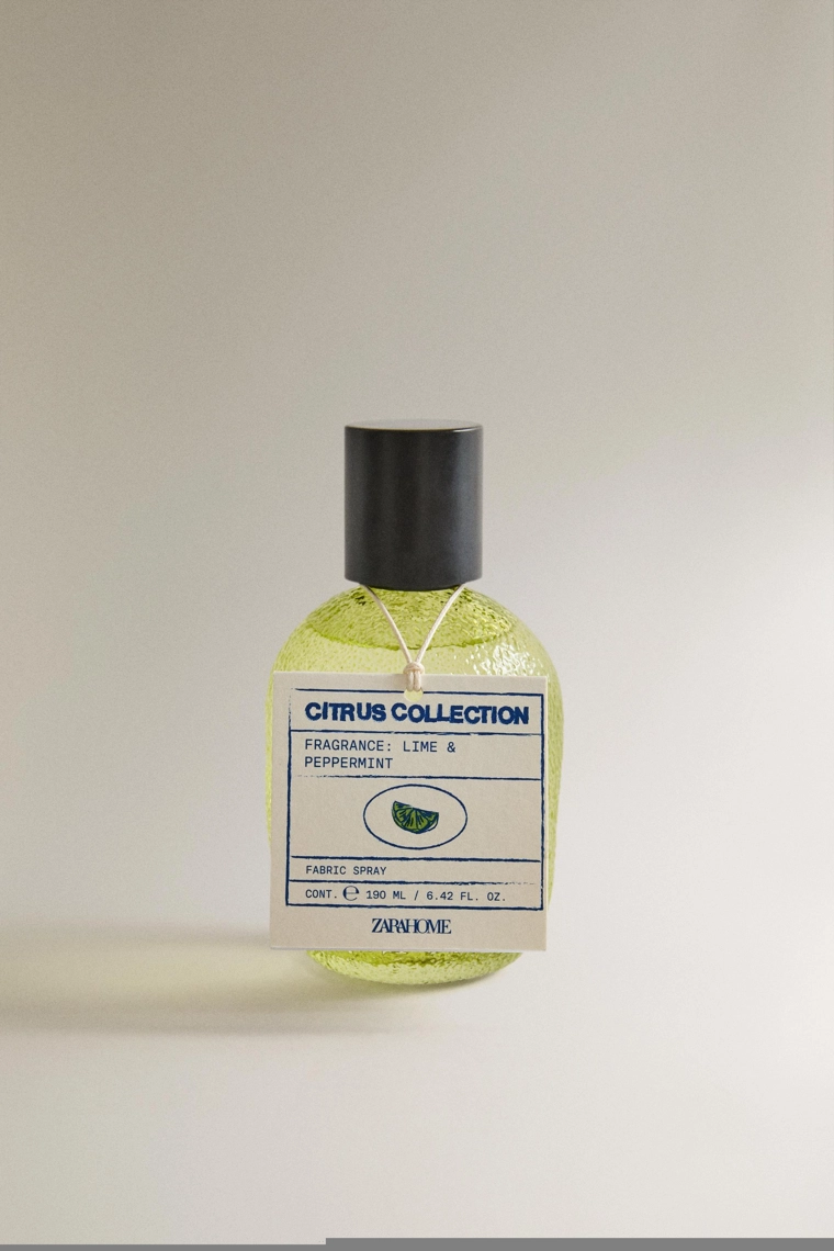 (190 мл) спрей для освежения ткани lime & peppermint