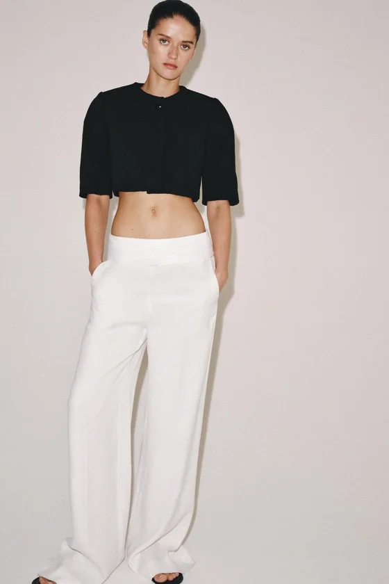 УКОРОЧЕННЫЙ БЛЕЙЗЕР — коллекция Zara «ZW»