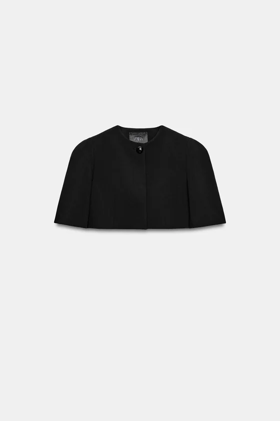УКОРОЧЕННЫЙ БЛЕЙЗЕР — коллекция Zara «ZW»