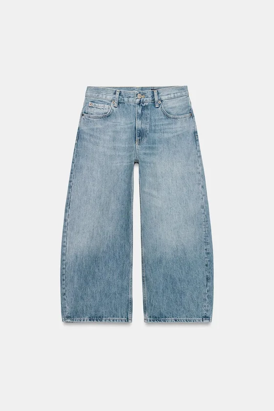 ДЖИНСЫ баллон СО СРЕДНЕЙ ПОСАДКОЙ — коллекция Zara «ZW»