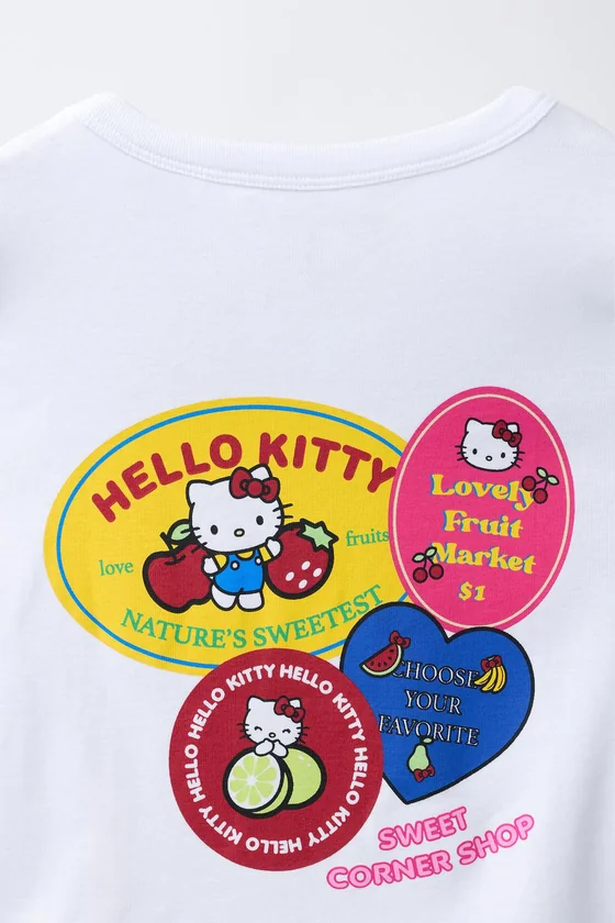 ФУТБОЛКА СТИКЕРЫ HELLO KITTY ©