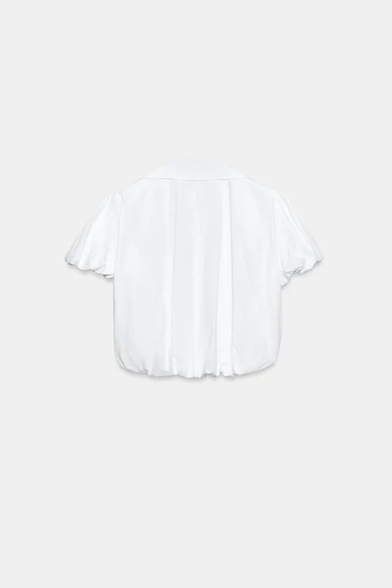 РУБАШКА-«ШАР» С КОРОТКИМИ РУКАВАМИ
