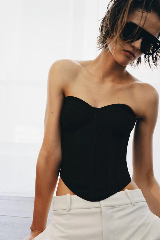 ТОП-КОРСЕТ — коллекция Zara «ZW»