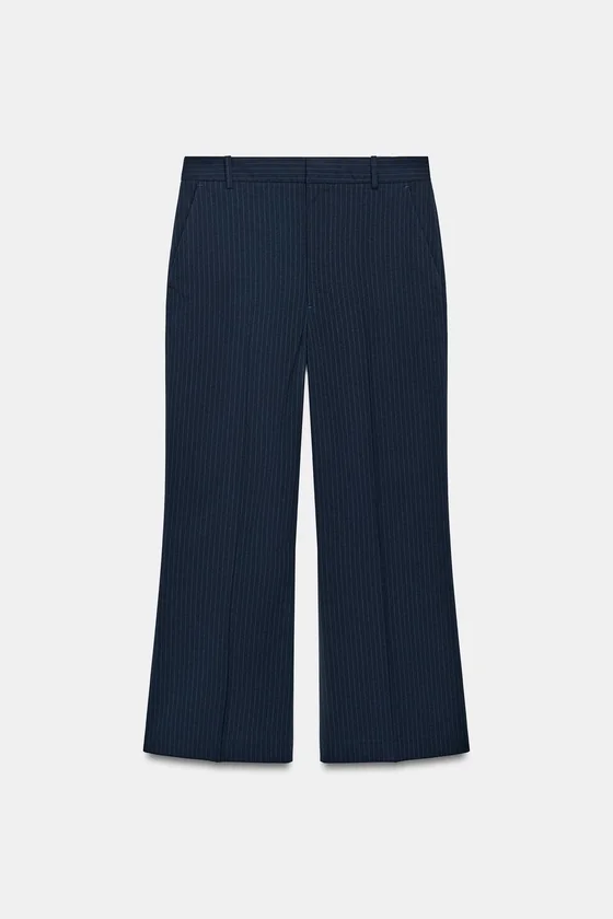 БРЮКИ В ПОЛОСКУ — коллекция Zara «ZW»
