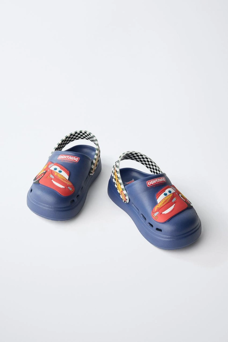 Сабо с резиновой отделкой cars lightning mcqueen © disney