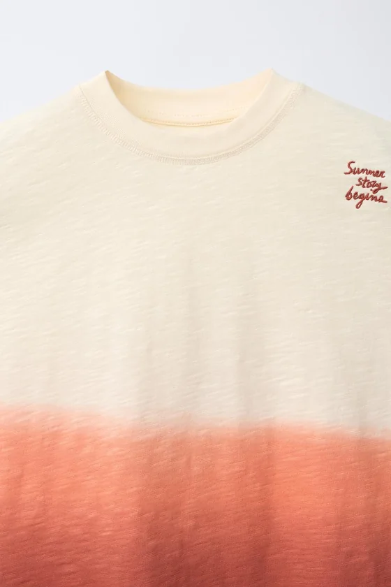 ФУТБОЛКА С ЭФФЕКТОМ DEEP DYED