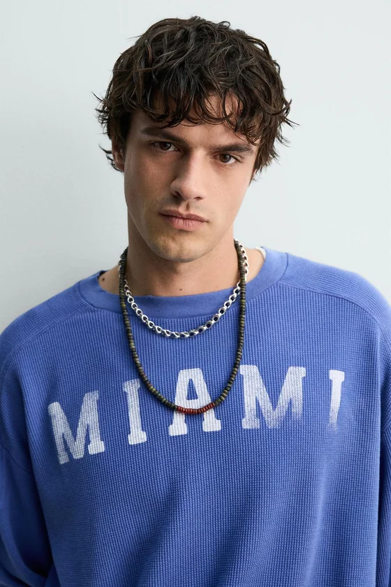 ФУТБОЛКА ВАФЕЛЬНОГО ПЕРЕПЛЕТЕНИЯ MIAMI