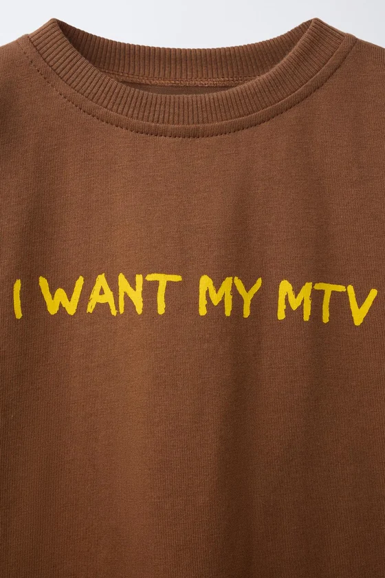 ФУТБОЛКА С ПРИНТОМ MTV®