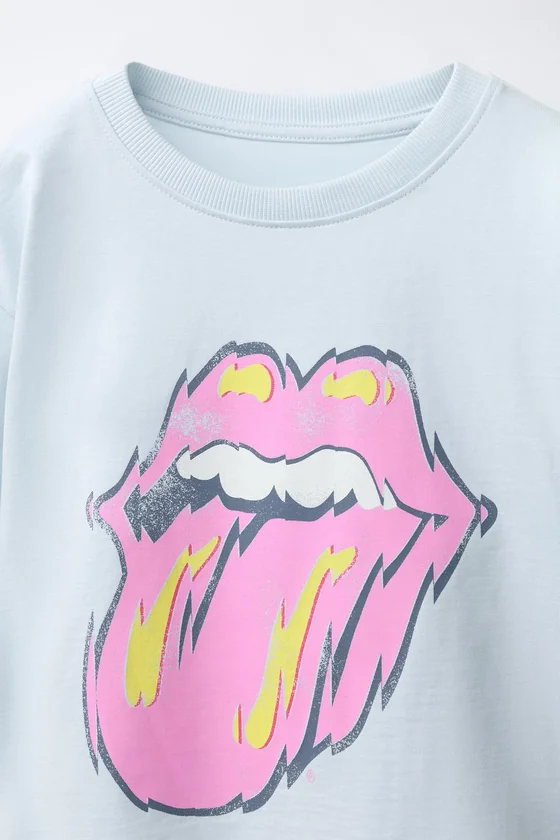ФУТБОЛКА С ПРИНТОМ ROLLING STONES ©