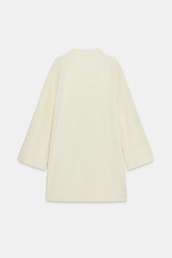КОРОТКОЕ ПЛАТЬЕ С ЗАСТЕЖКАМИ-КЛЫКАМИ — коллекция Zara «ZW»