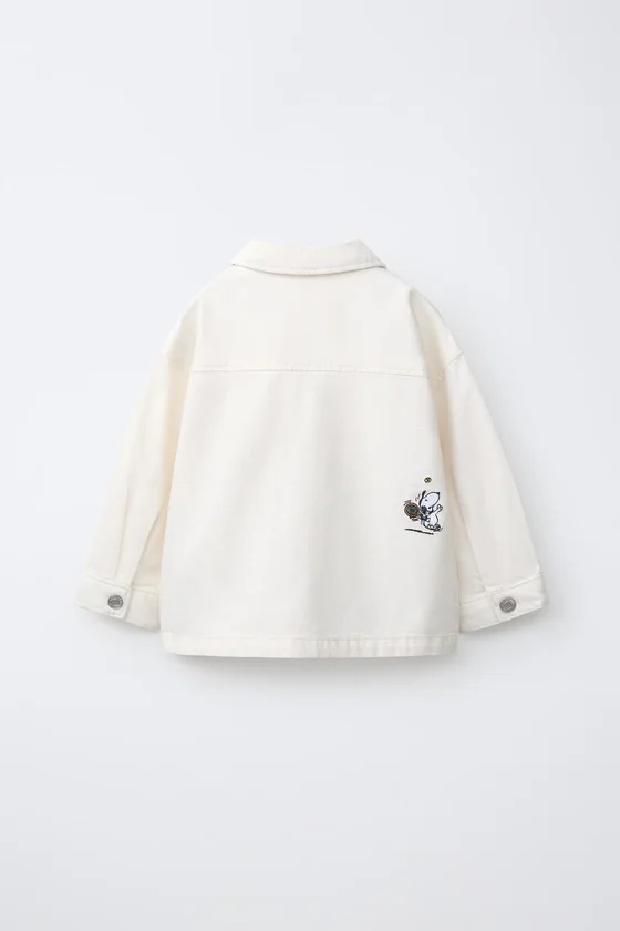РУБАШКА-КУРТКА ИЗ САРЖИ SNOOPY PEANUTS™