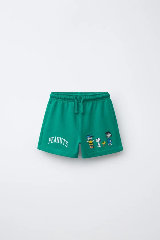 ШОРТЫ ИЗ МЯГКОЙ ТКАНИ С ВЫШИВКОЙ SNOOPY PEANUTS™