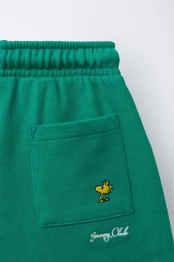 ШОРТЫ ИЗ МЯГКОЙ ТКАНИ С ВЫШИВКОЙ SNOOPY PEANUTS™
