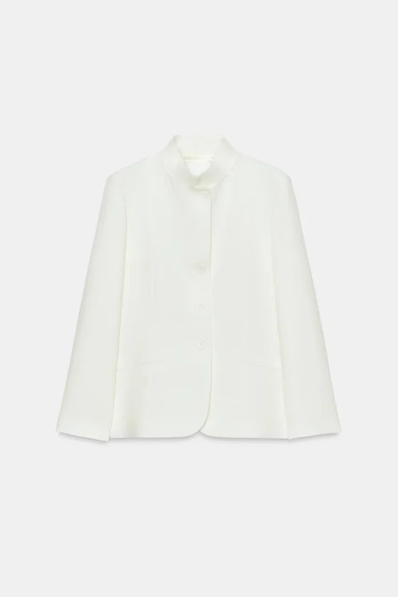 БЛЕЙЗЕР ИЗ 100% ЛЬНА — коллекция Zara «ZW»