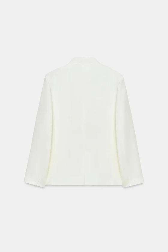 БЛЕЙЗЕР ИЗ 100% ЛЬНА — коллекция Zara «ZW»