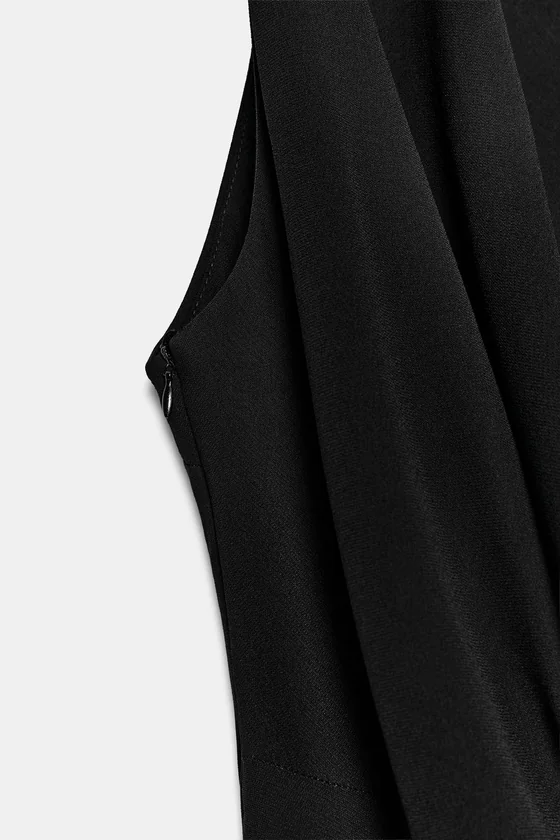 ПЛАТЬЕ МИДИ СО СБОРКАМИ — коллекция Zara «ZW»