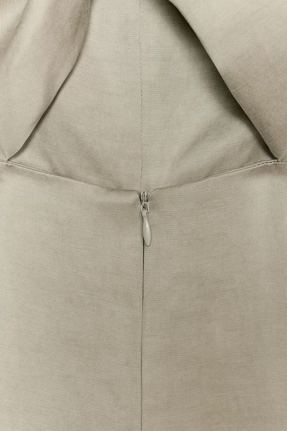 КОМБИНЕЗОН С ОТКРЫТОЙ СПИНОЙ — коллекция Zara «ZW»