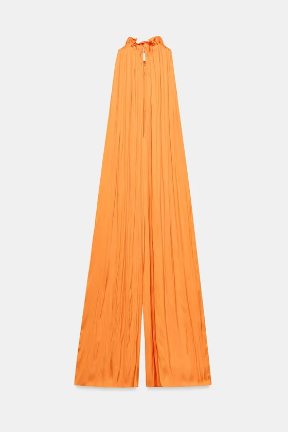 АТЛАСНЫЙ КОМБИНЕЗОН — коллекция Zara «ZW»