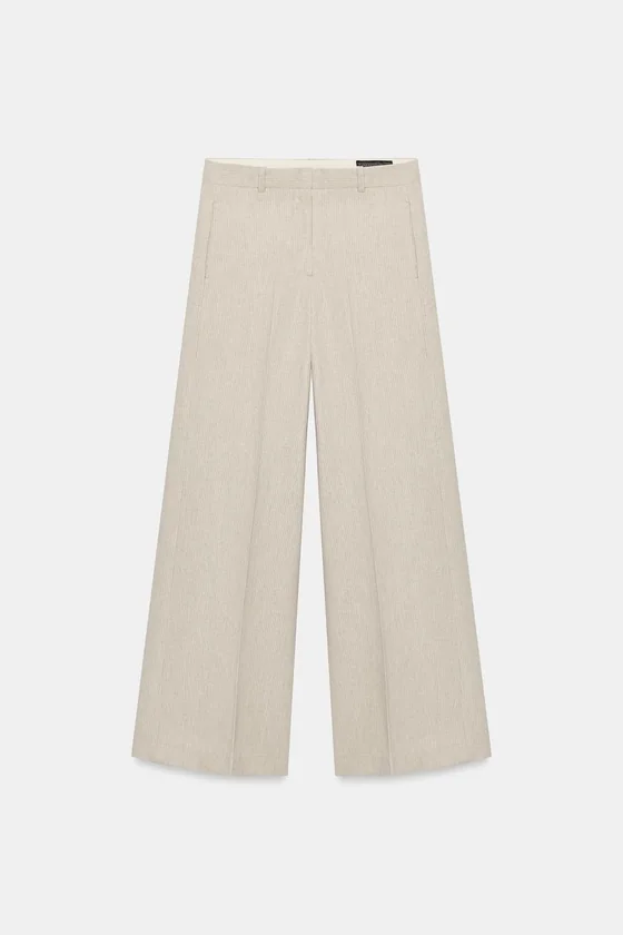 БРЮКИ В ПОЛОСКУ — коллекция Zara «ZW»