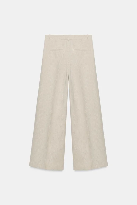 БРЮКИ В ПОЛОСКУ — коллекция Zara «ZW»