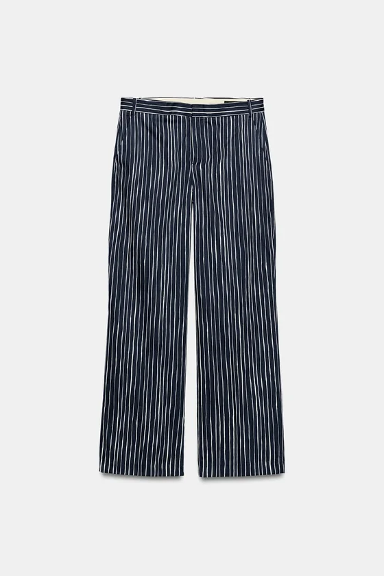 БРЮКИ В ПОЛОСКУ — коллекция Zara «ZW»