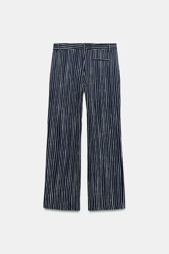 БРЮКИ В ПОЛОСКУ — коллекция Zara «ZW»