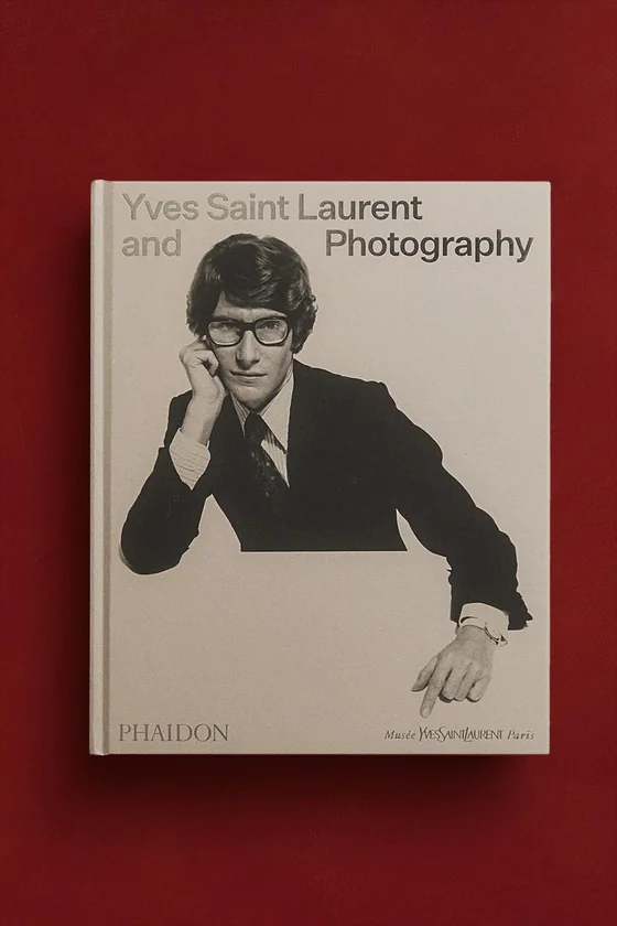 Книга yves saint laurent and photography (на английском языке)