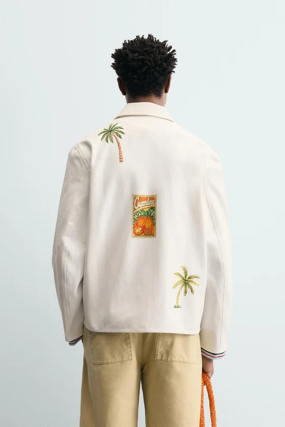 КУРТКА-РУБАШКА  С ПРИНТОМ
