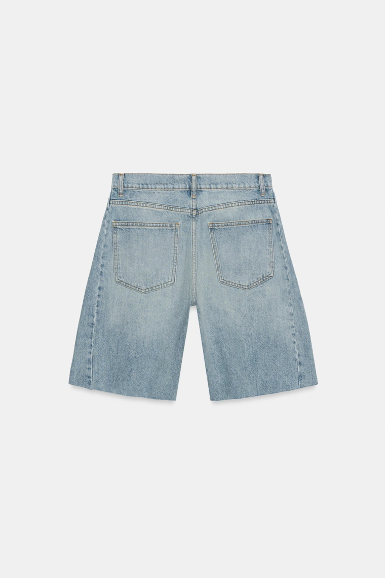 ДЖИНСОВЫЕ ШОРТЫ  СО СРЕДНЕЙ ПОСАДКОЙ — коллекция Zara «ZW»