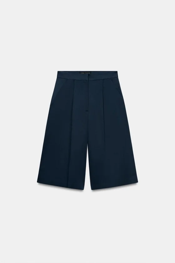 ШОРТЫ С ЗАЩИПАМИ — коллекция Zara «ZW»