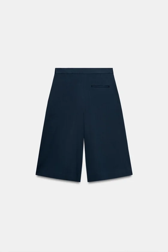 ШОРТЫ С ЗАЩИПАМИ — коллекция Zara «ZW»