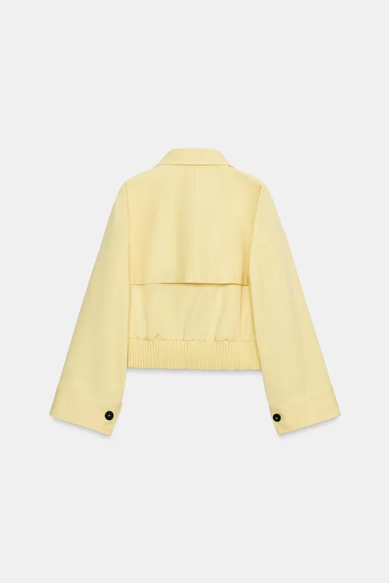 УКОРОЧЕННАЯ КУРТКА — коллекция Zara «ZW»
