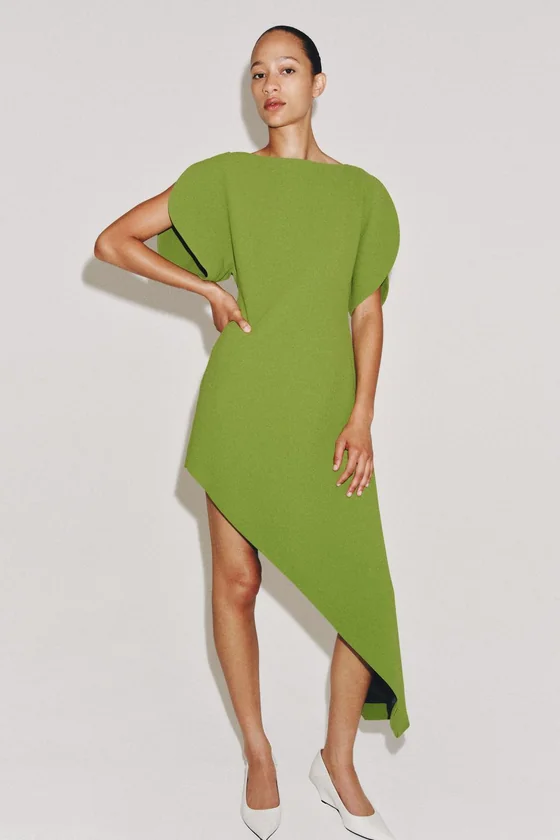 АСИММЕТРИЧНОЕ ПЛАТЬЕ — коллекция Zara «ZW»
