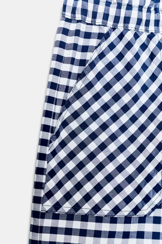 ШОРТЫ В КЛЕТКУ ВИШИ — коллекция Zara «ZW»