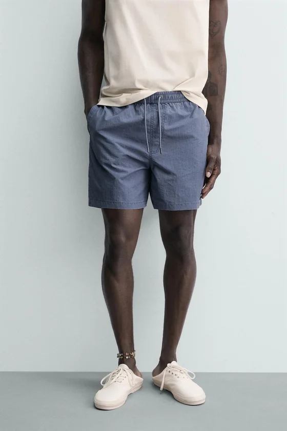 Длинные плавательные шорты pukas surf x zara