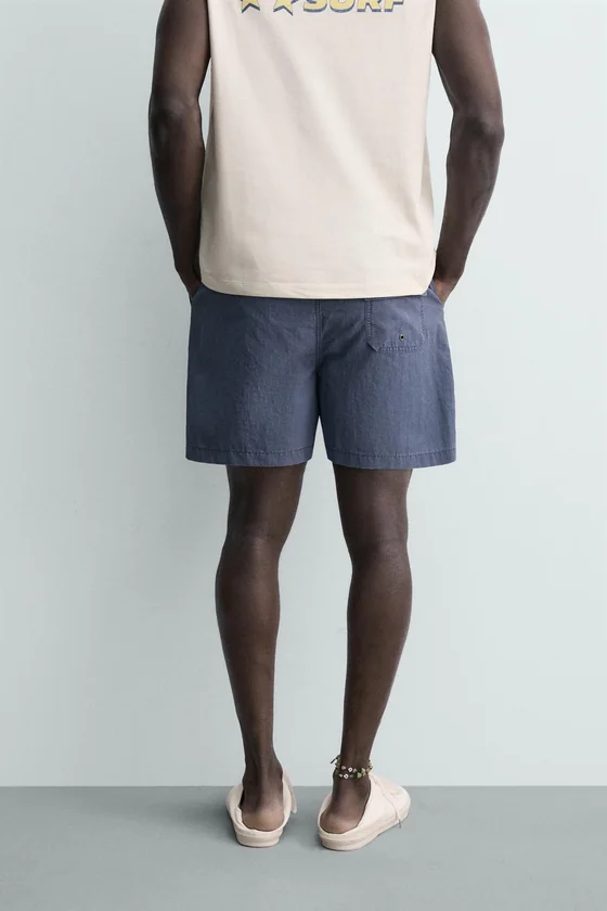Длинные плавательные шорты pukas surf x zara