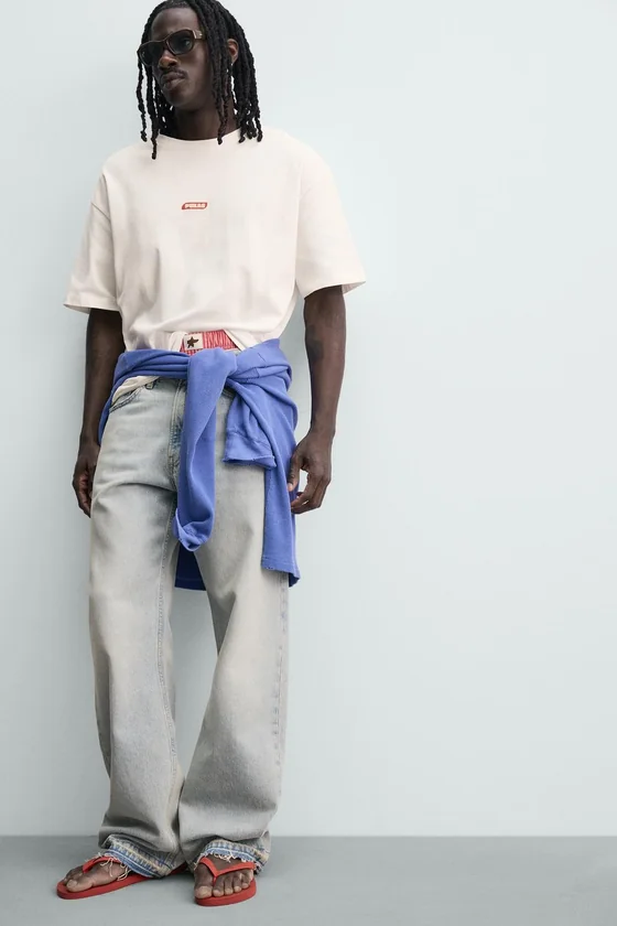 Футболка pukas surf x zara с фотопринтом