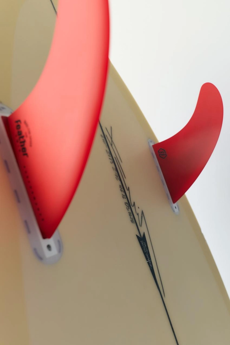 Плавники для серфинга feather fins ® x zara, комплект из двух красных