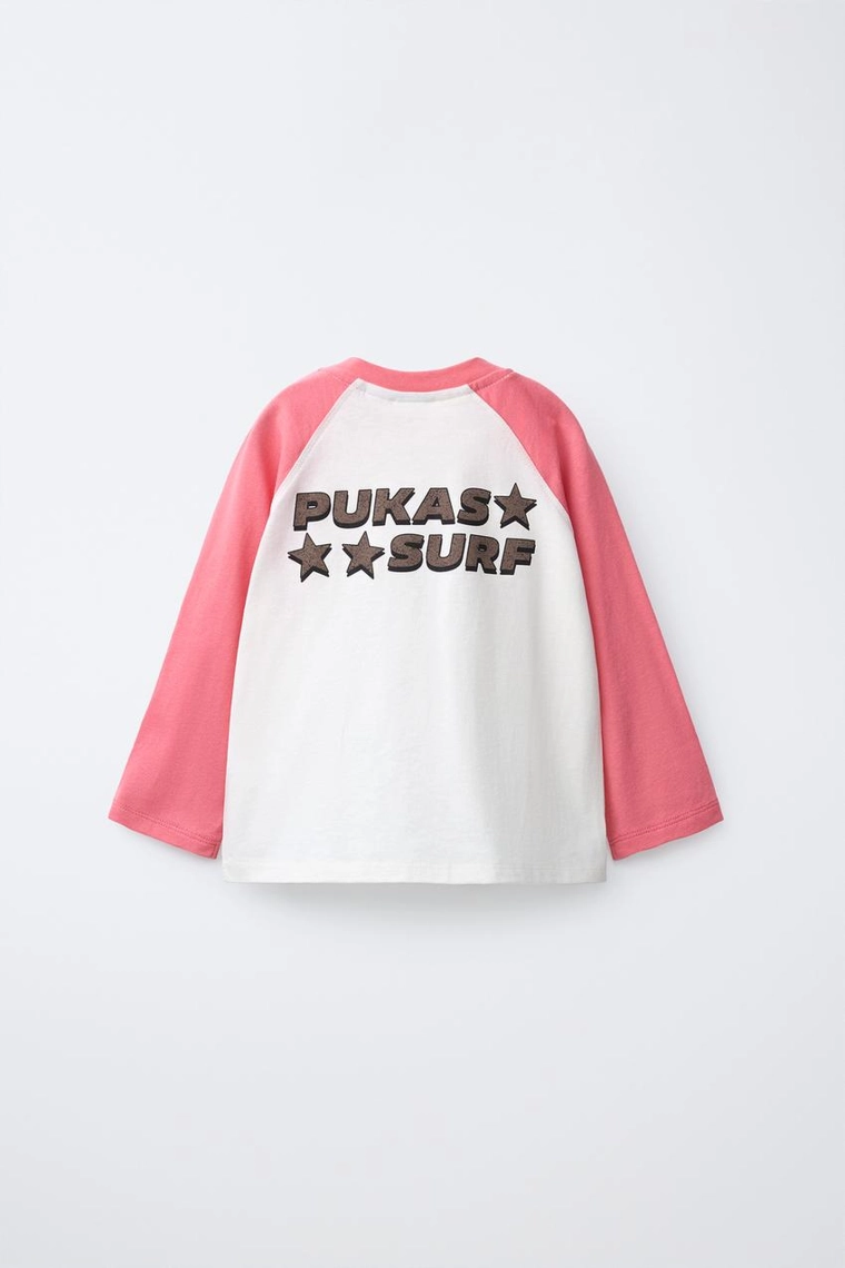Футболка с длинными рукавами реглан pukas surf