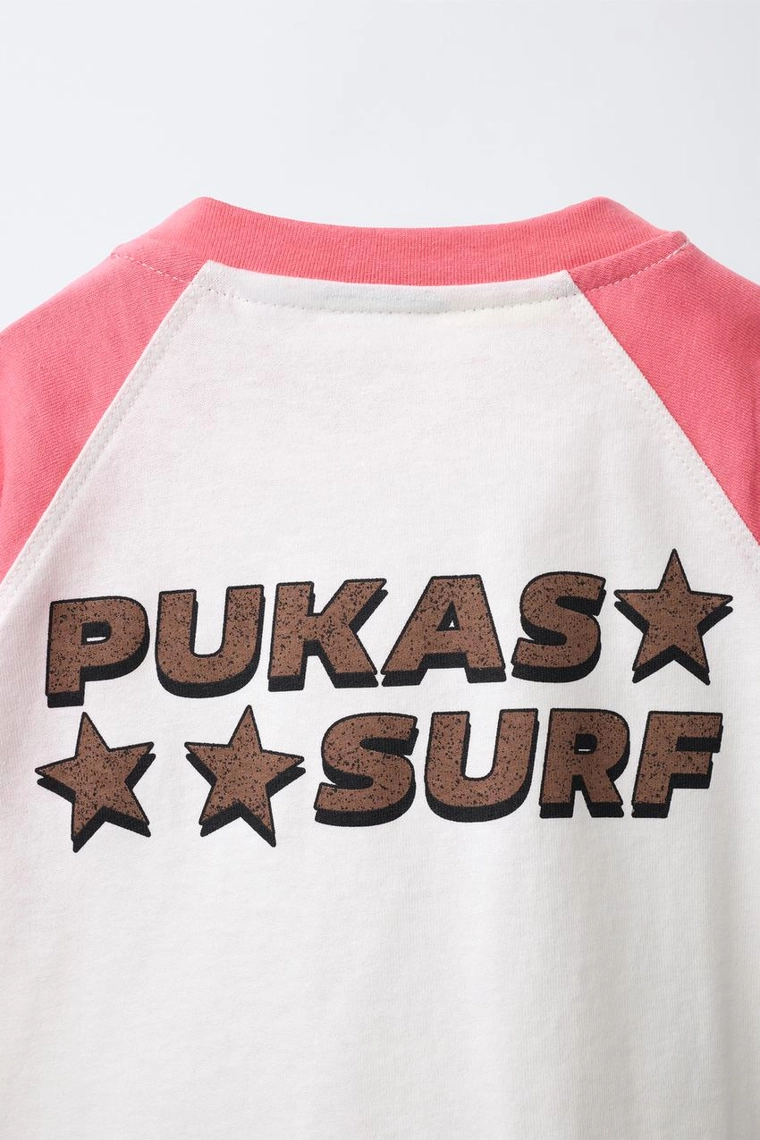 Футболка с длинными рукавами реглан pukas surf
