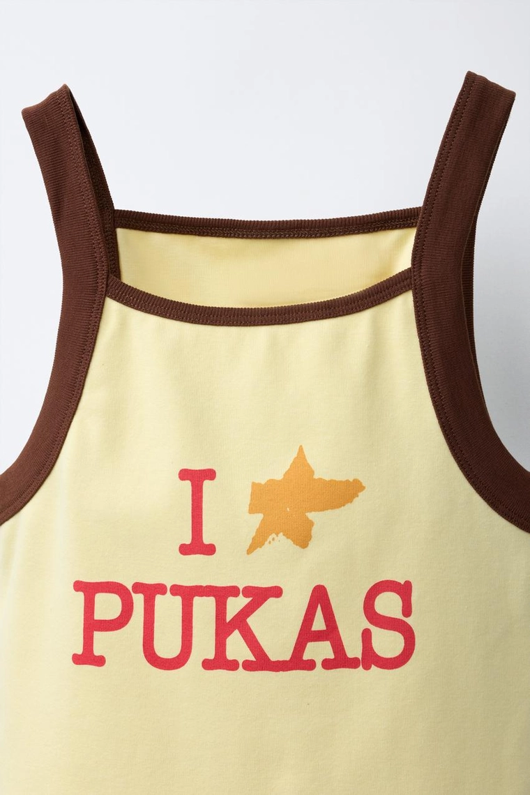 Футболка с принтом pukas surf