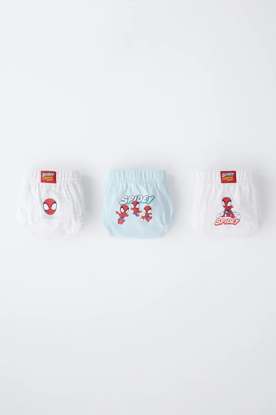 1,5-6 ЛЕТ/ НАБОР ИЗ ТРЕХ ТРУСОВ SPIDEY © MARVEL