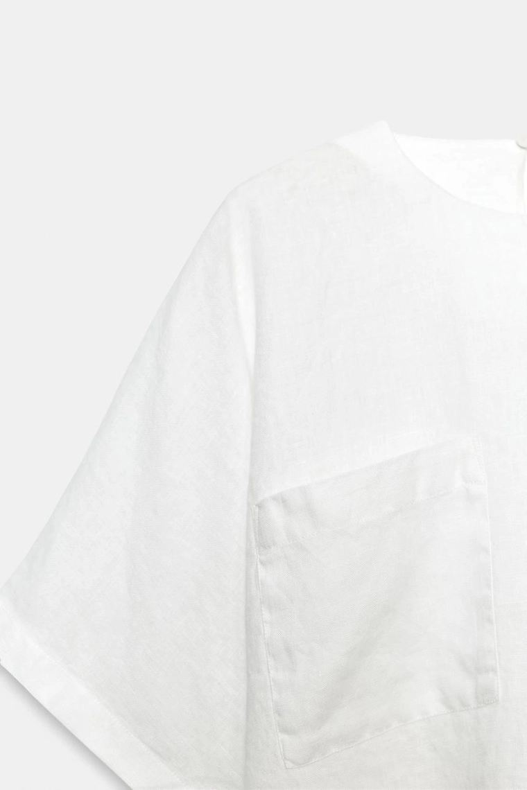 ТОП ИЗ 100% ЛЬНА НА ШНУРОВКЕ — коллекция Zara «ZW»